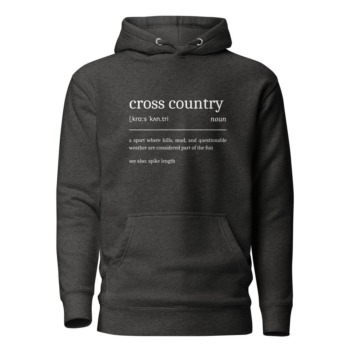 Funny Cross Country Hoodie Definition 