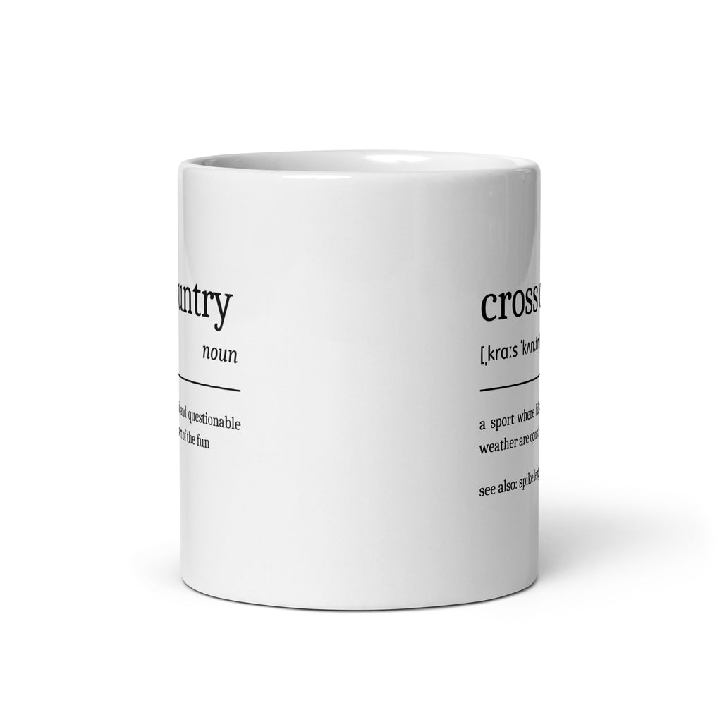 Funny Cross Country Mug Definition 