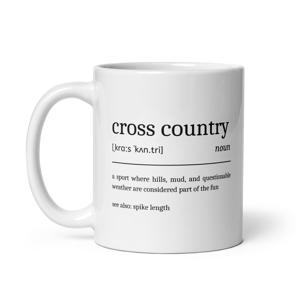 Funny Cross Country Mug Definition 