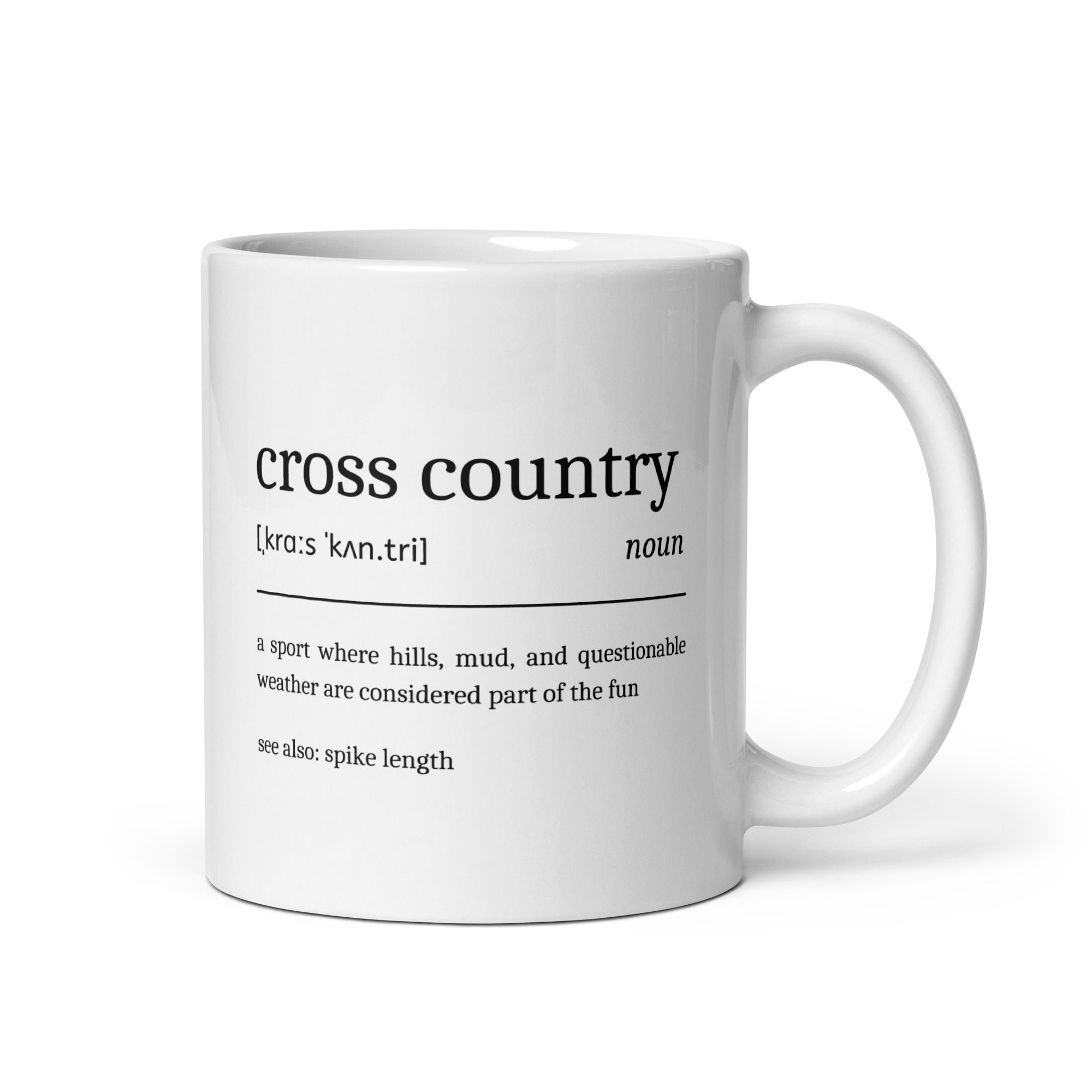 Funny Cross Country Mug Definition 