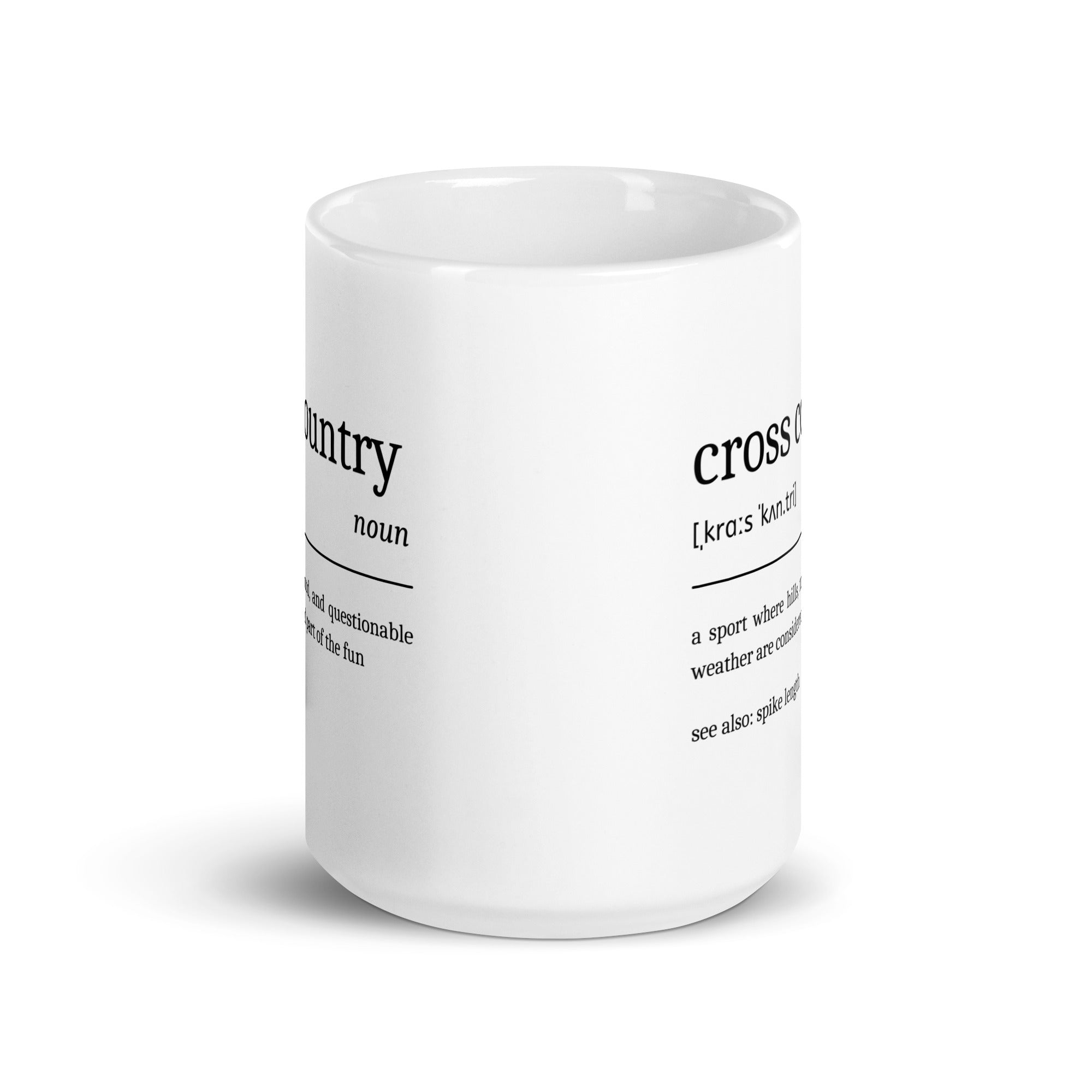 Funny Cross Country Mug Definition 