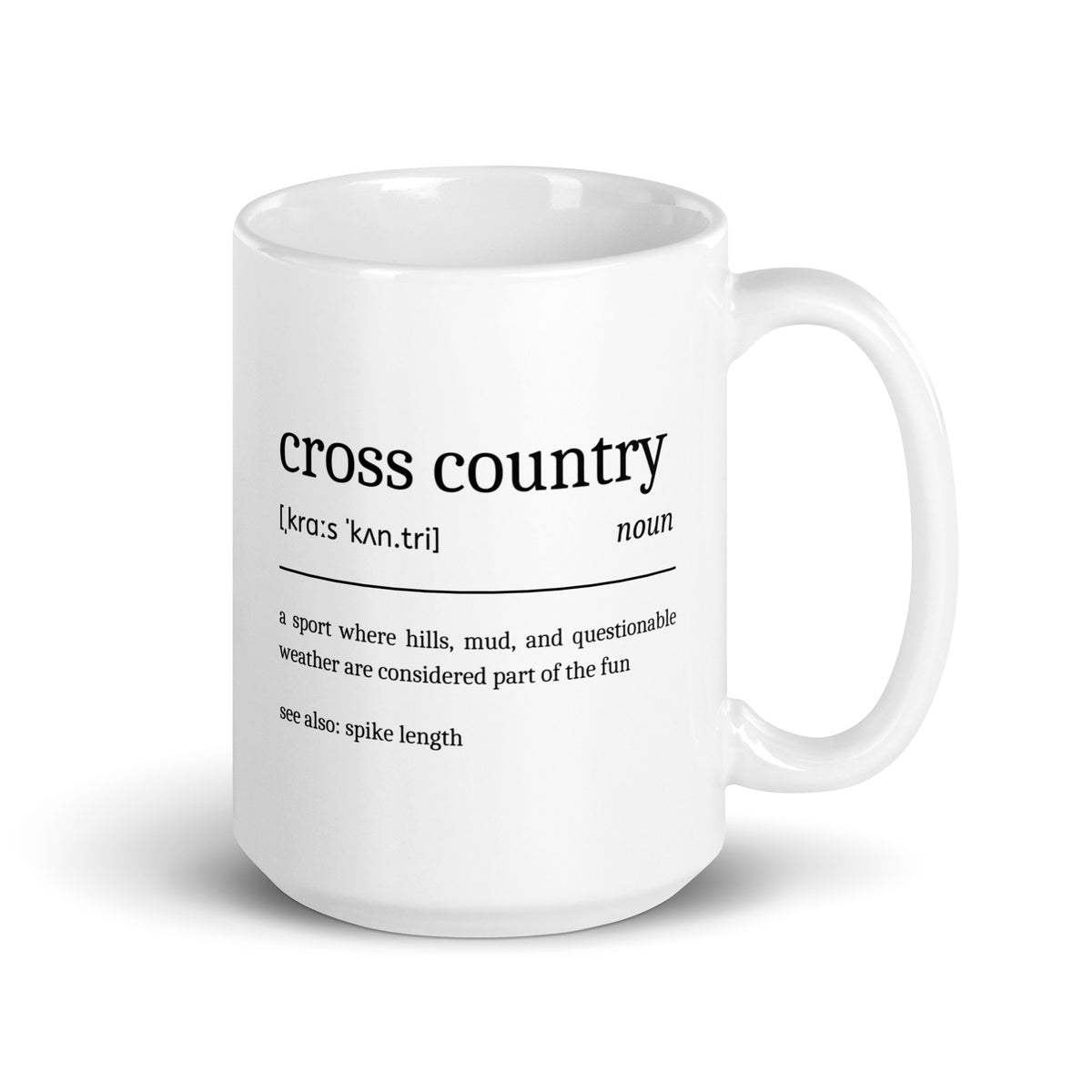 Funny Cross Country Mug Definition 