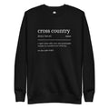 Funny Cross Country Sweatshirt Definition 