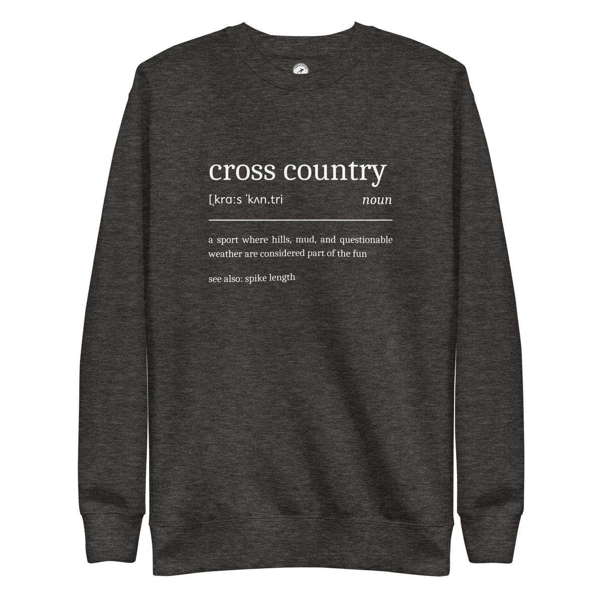 Funny Cross Country Sweatshirt Definition 