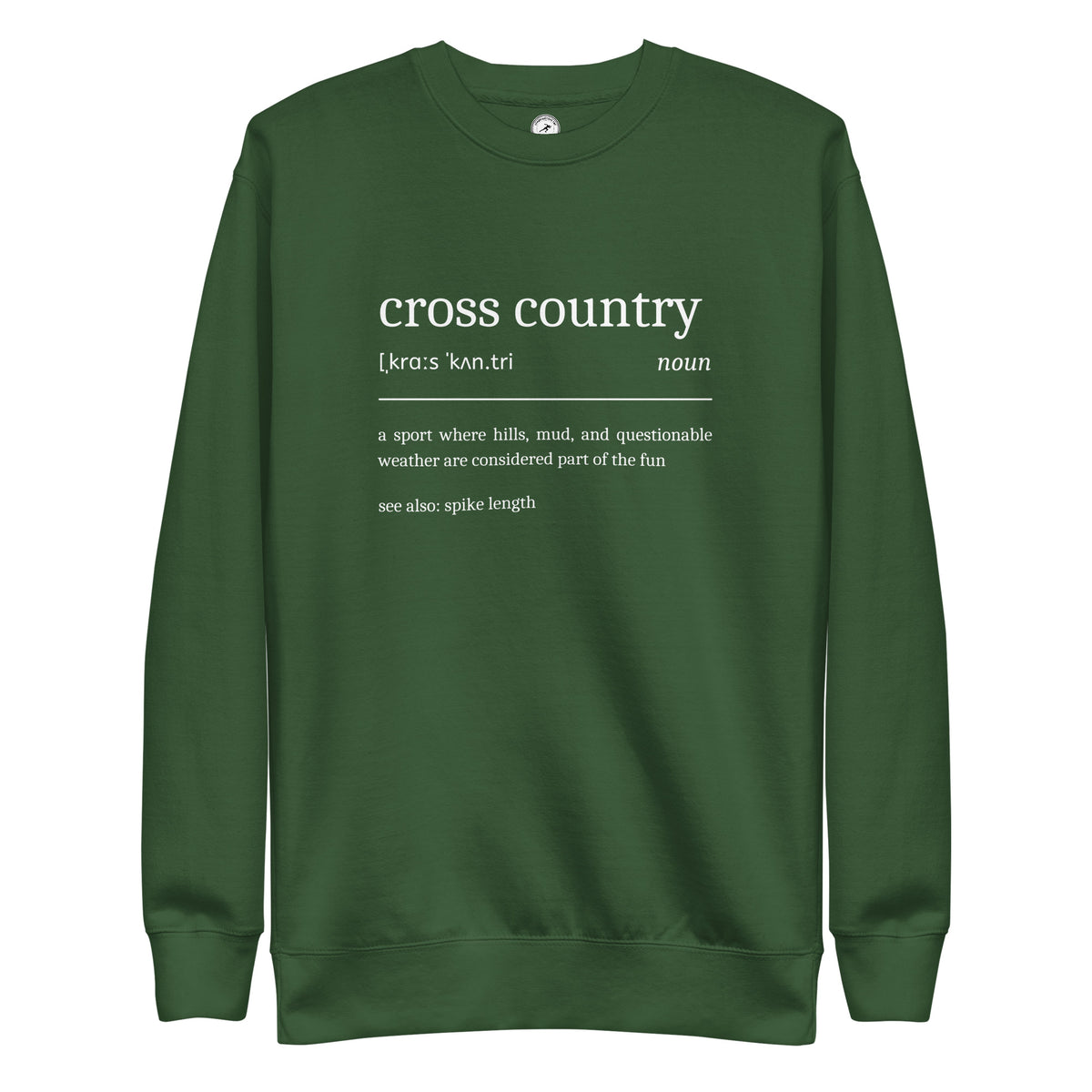 Funny Cross Country Sweatshirt Definition 