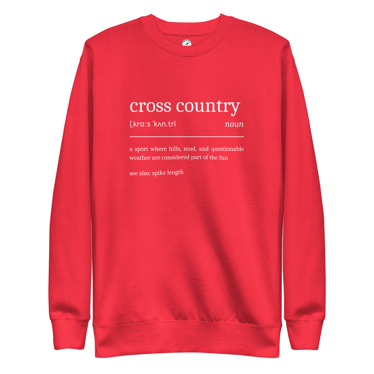 Funny Cross Country Sweatshirt Definition 
