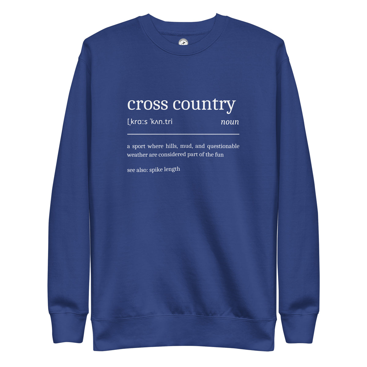 Funny Cross Country Sweatshirt Definition 