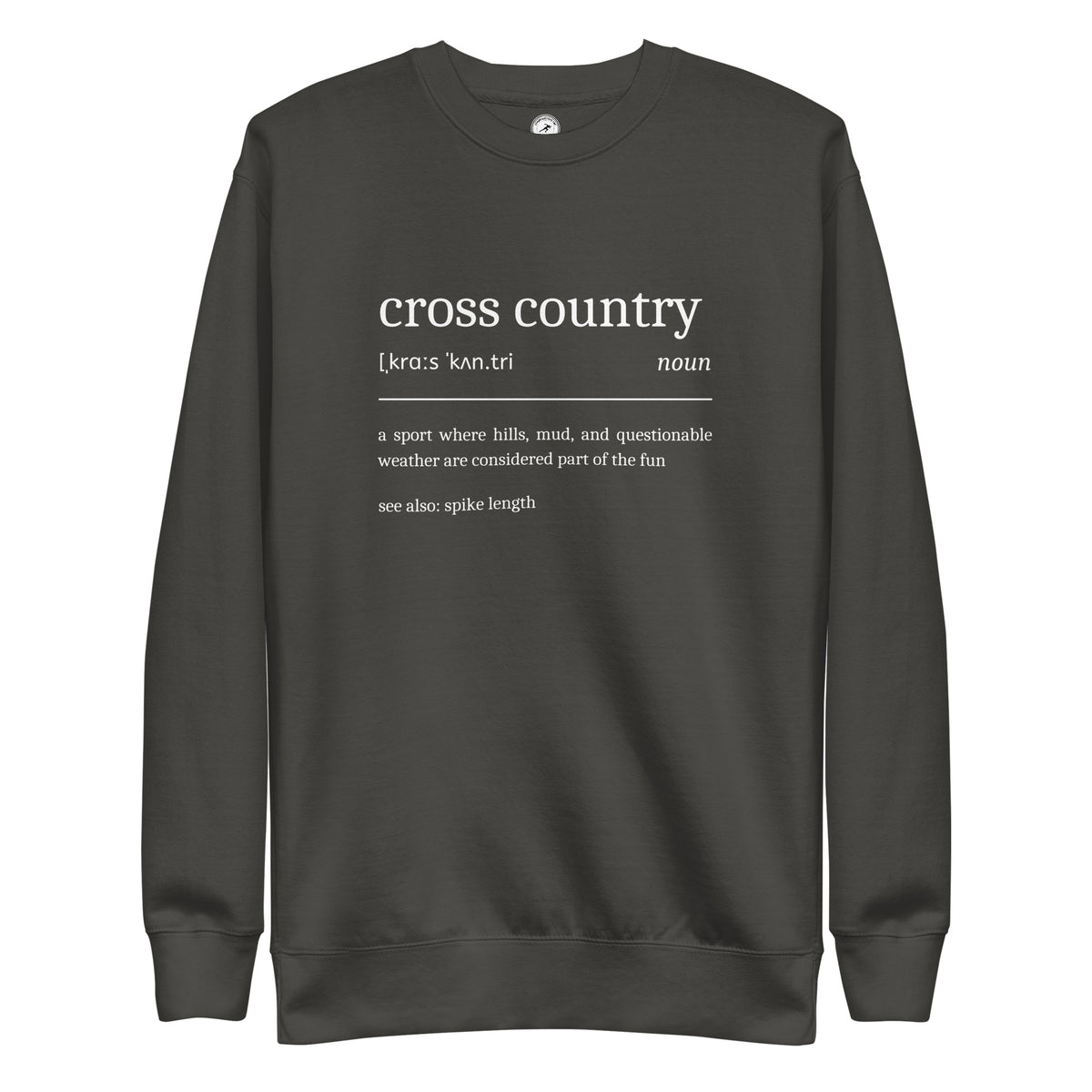 Funny Cross Country Sweatshirt Definition 