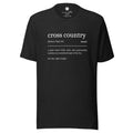 Funny Cross Country Shirt Definition 