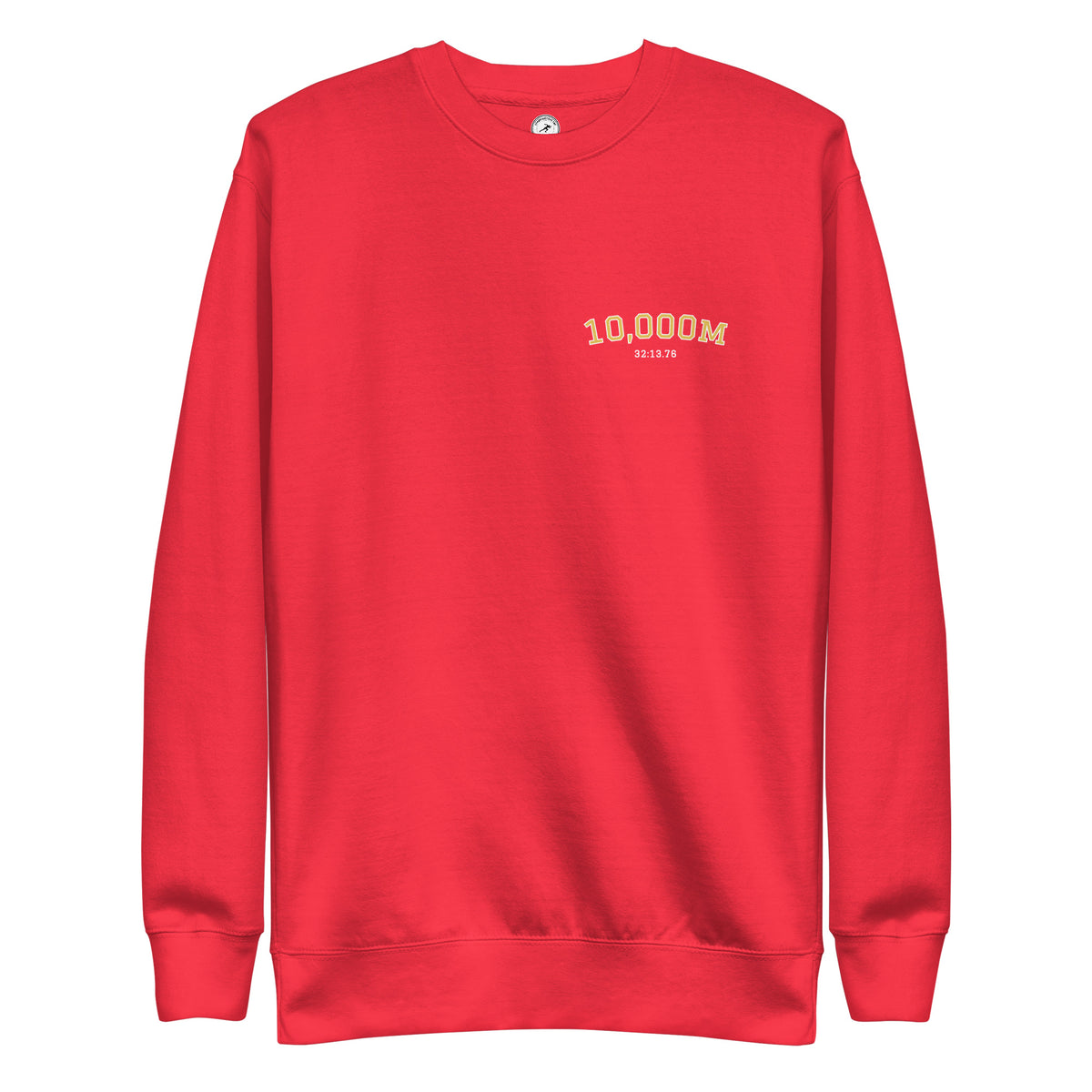 Custom 10,000m Personal Best Sweatshirt team red