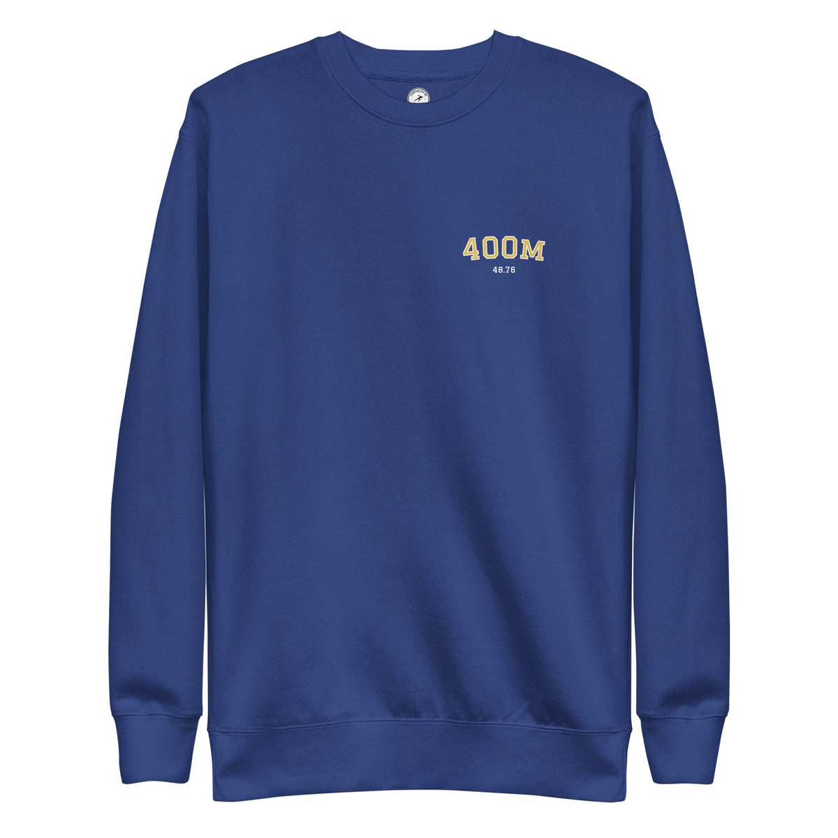 Custom 400m Personal Best Sweatshirt team royal
