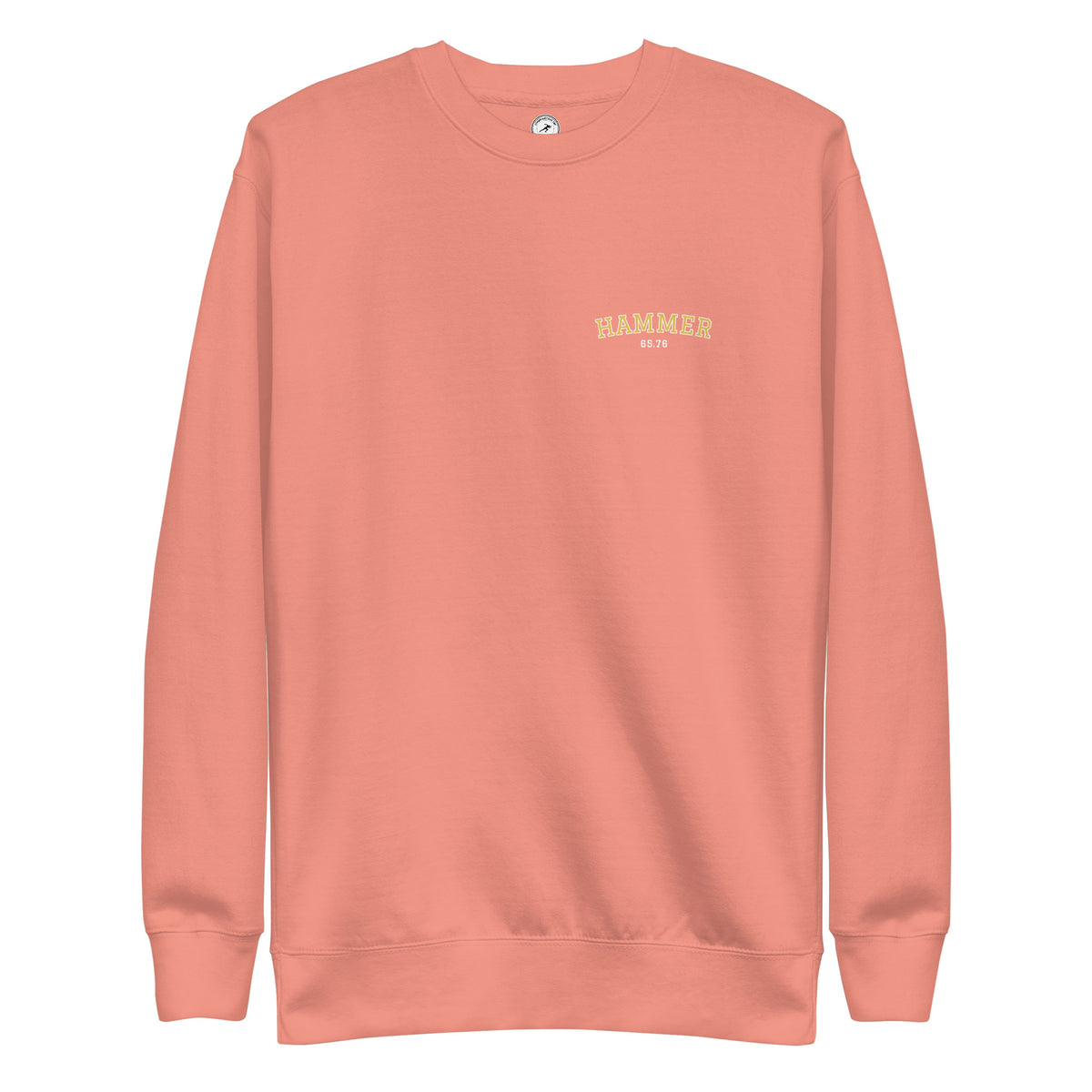 Custom Hammer Throw Personal Best Sweatshirt dusty rose