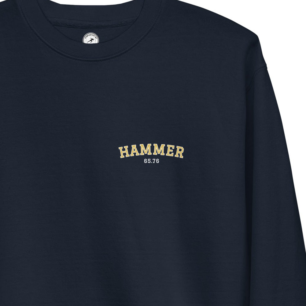 Custom Hammer Throw Personal Best Sweatshirt 