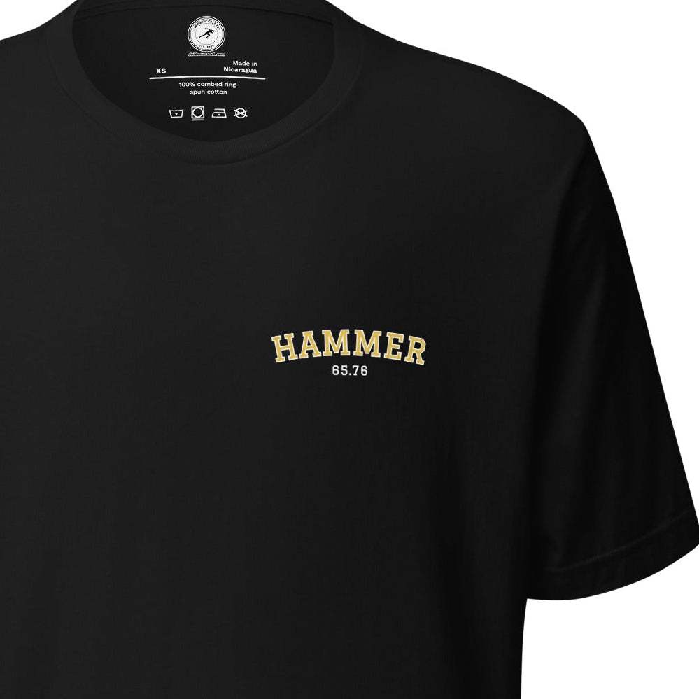 Custom Hammer Throw Personal Best T-shirt 