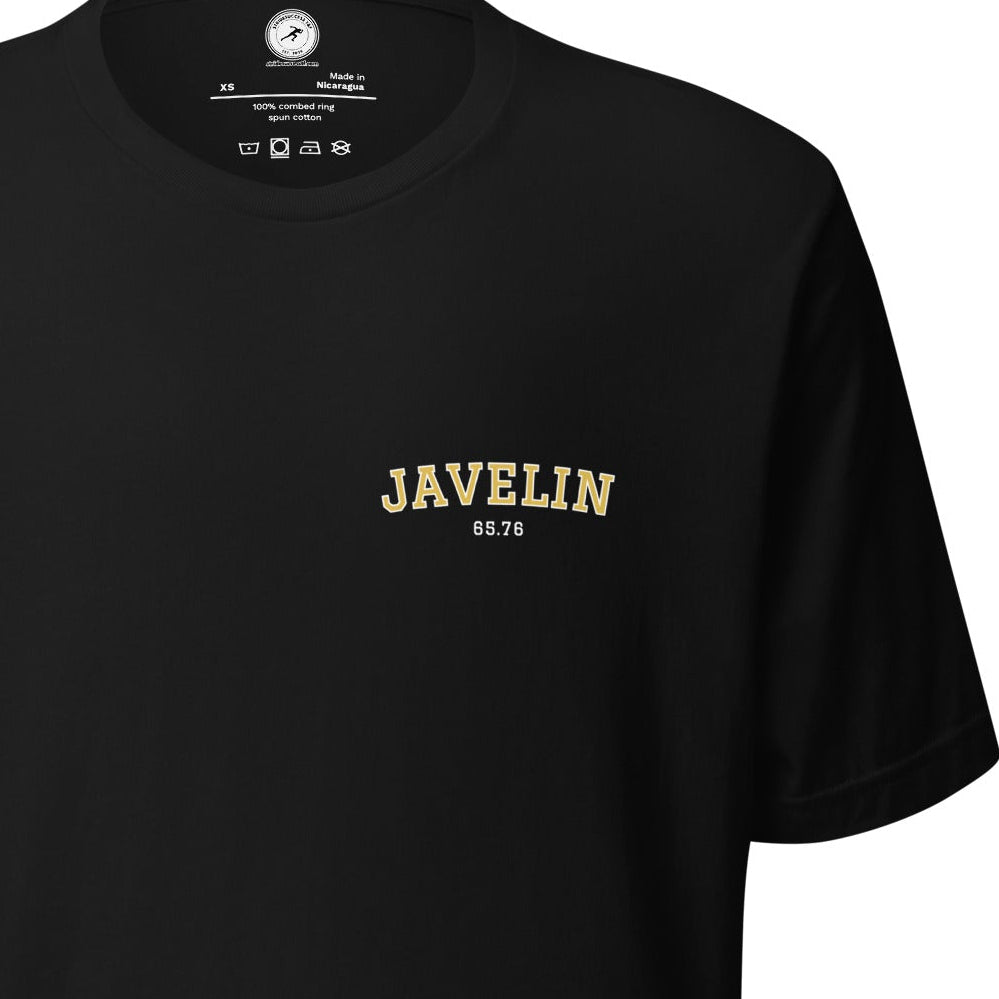 Custom Javelin Throw Personal Best T-shirt 