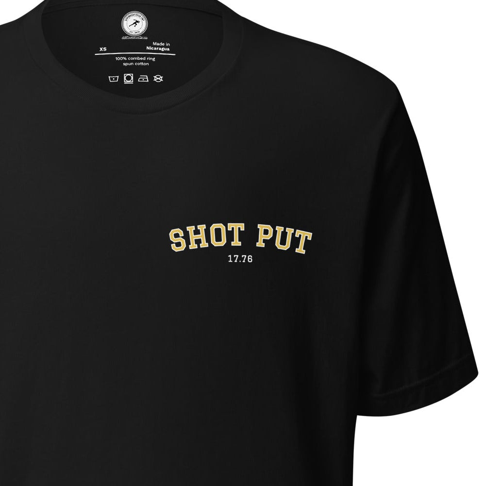 Custom Shot Put Personal Best T-shirt 
