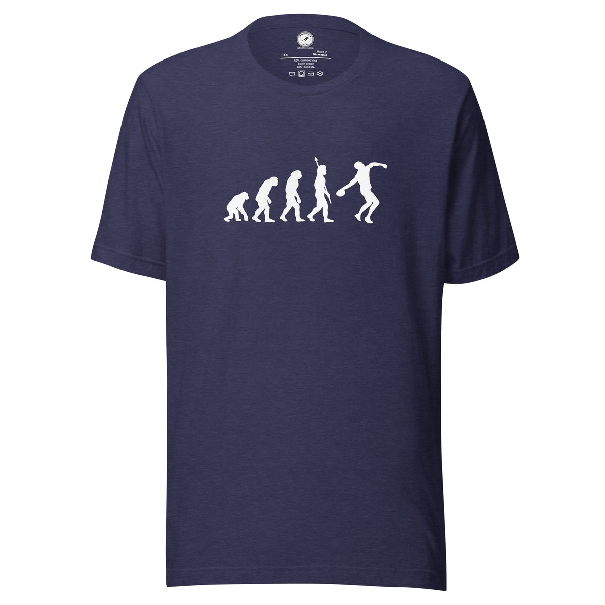 Product mockup heather midnight navy