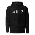 Funny Hammer Throw Hoodie: Human Evolution 