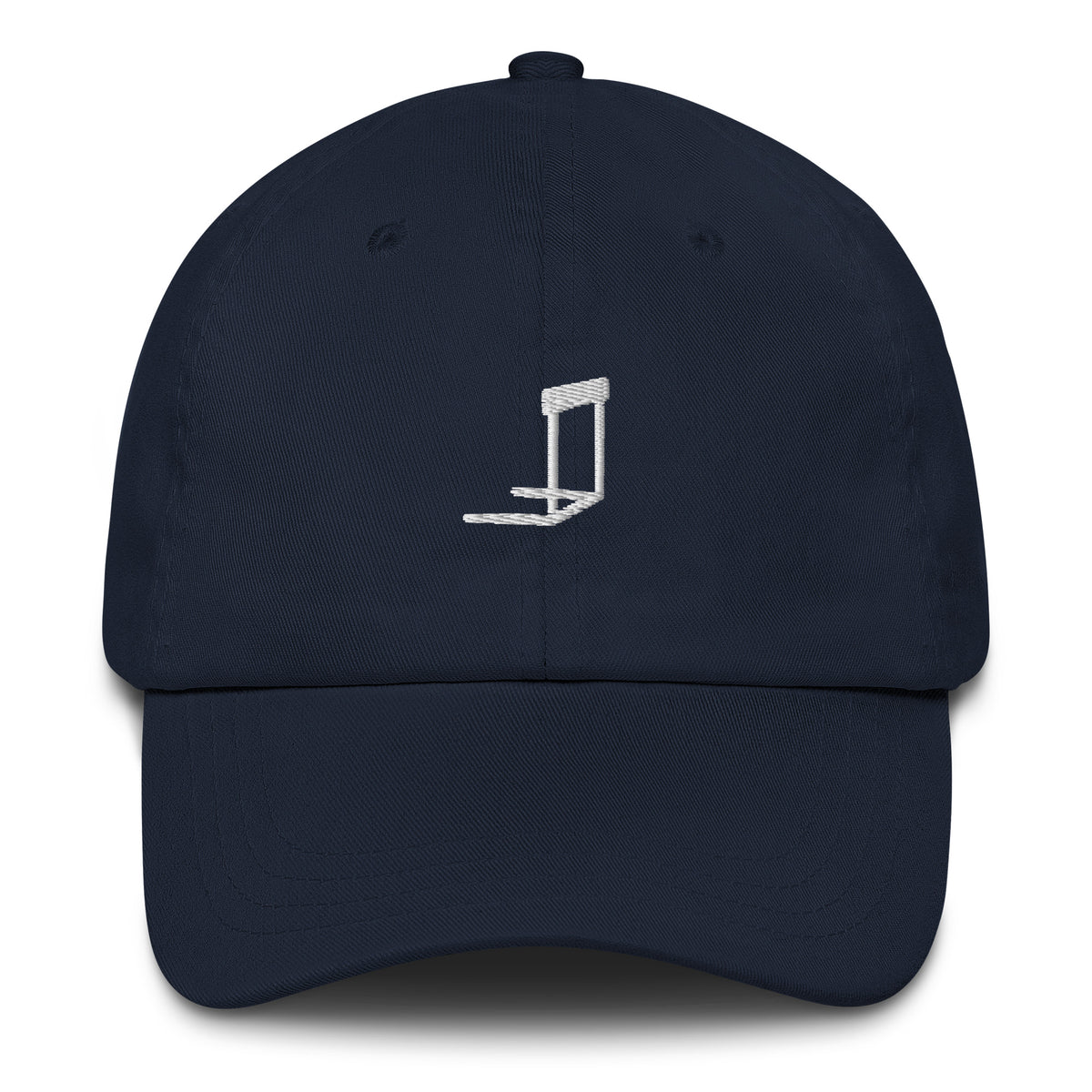 Minimalist Hurdles Cap: Embroidered Hurdle 