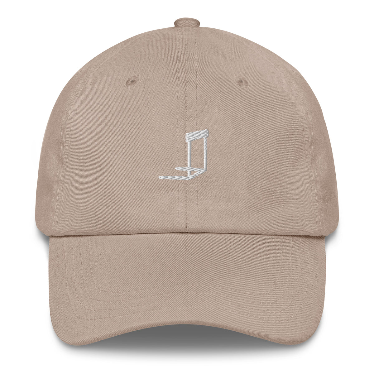 Minimalist Hurdles Cap: Embroidered Hurdle 