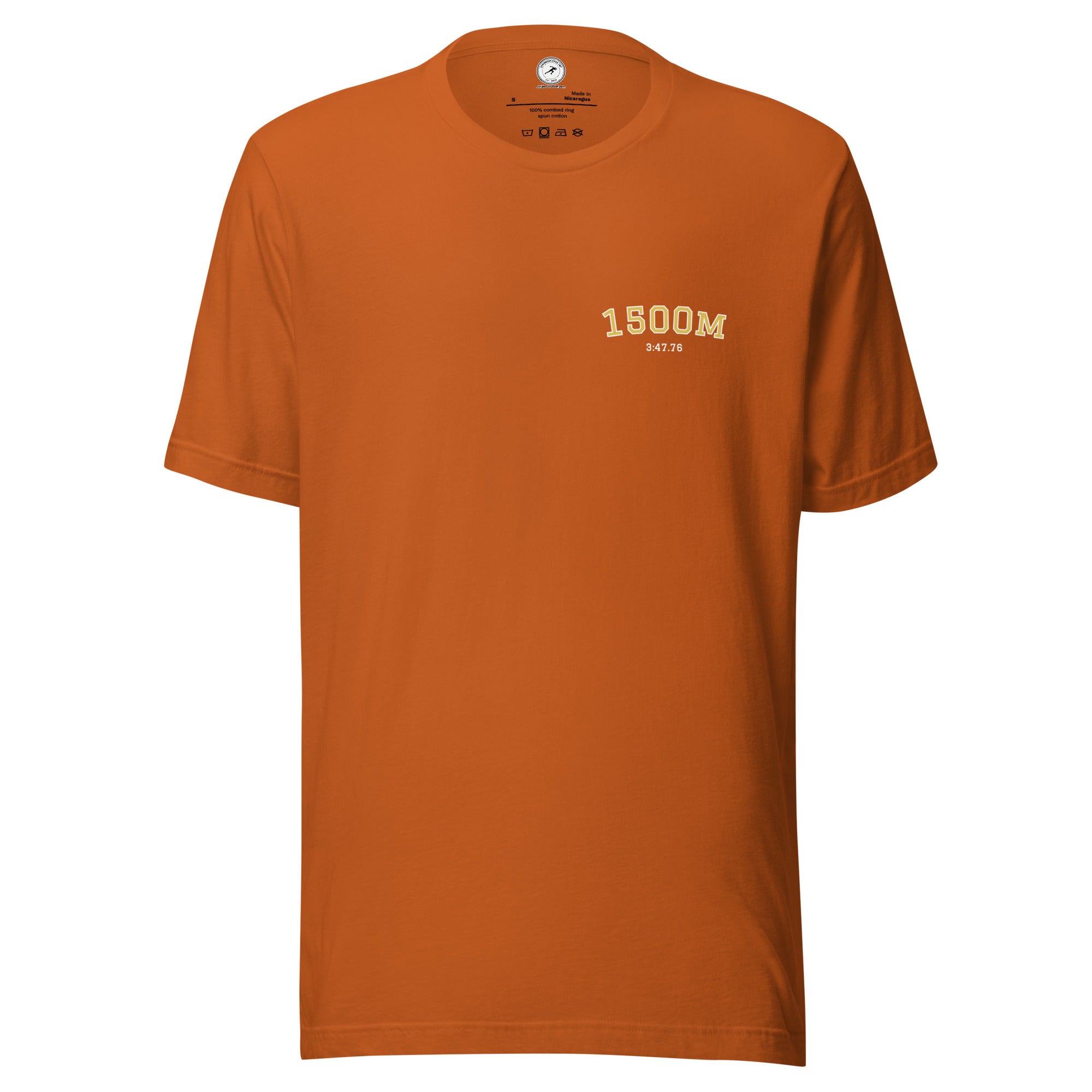 Custom 1500m Personal Best T-shirt 
