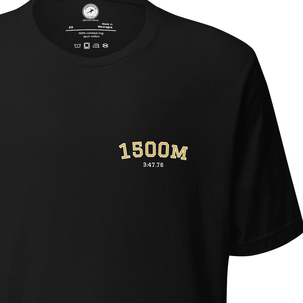 Custom 1500m Personal Best T-shirt 