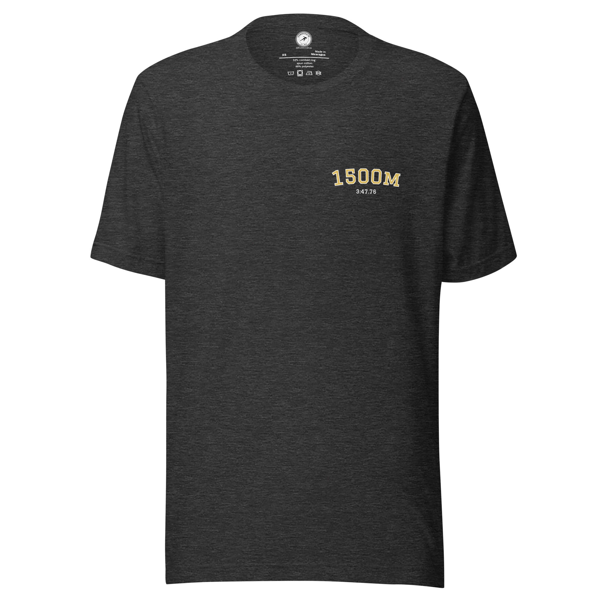 Custom 1500m Personal Best T-shirt 