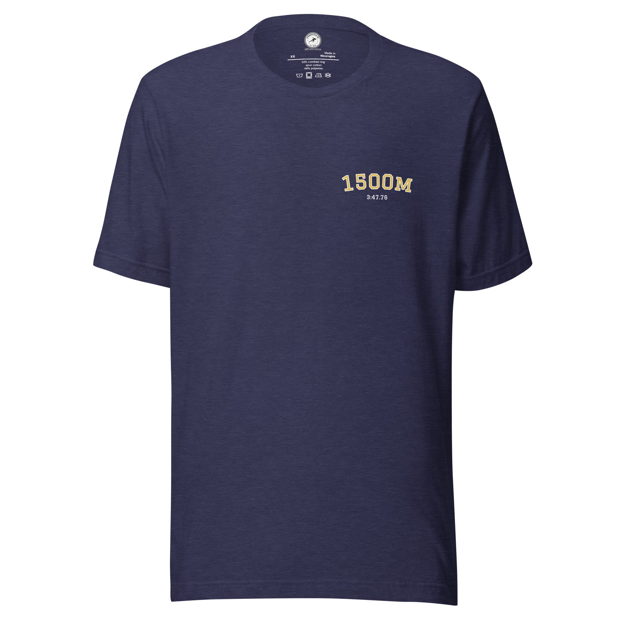 Custom 1500m Personal Best T-shirt 