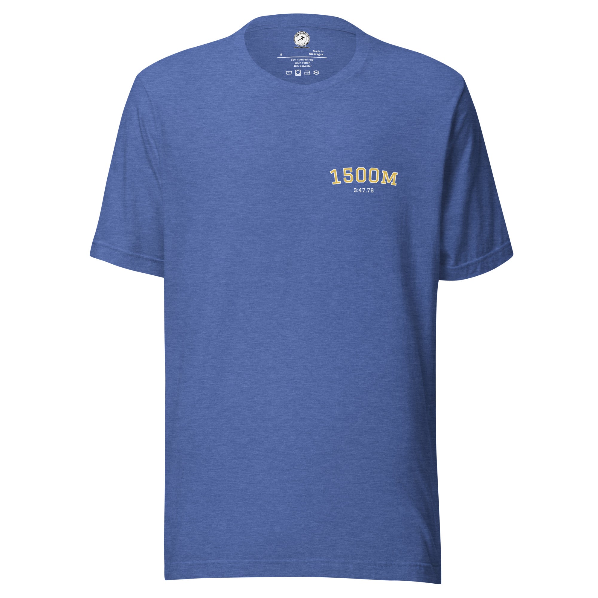 Custom 1500m Personal Best T-shirt 