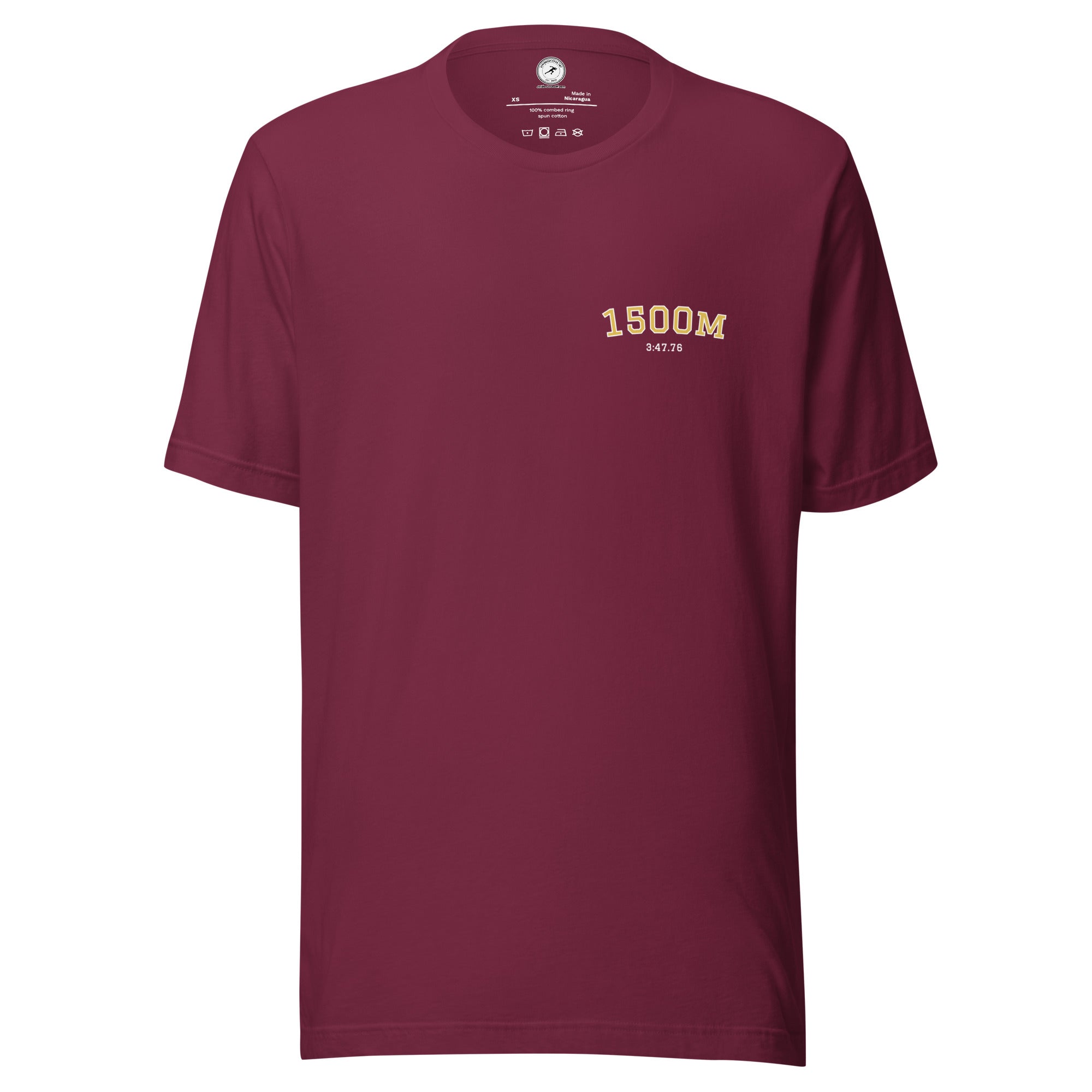 Custom 1500m Personal Best T-shirt 