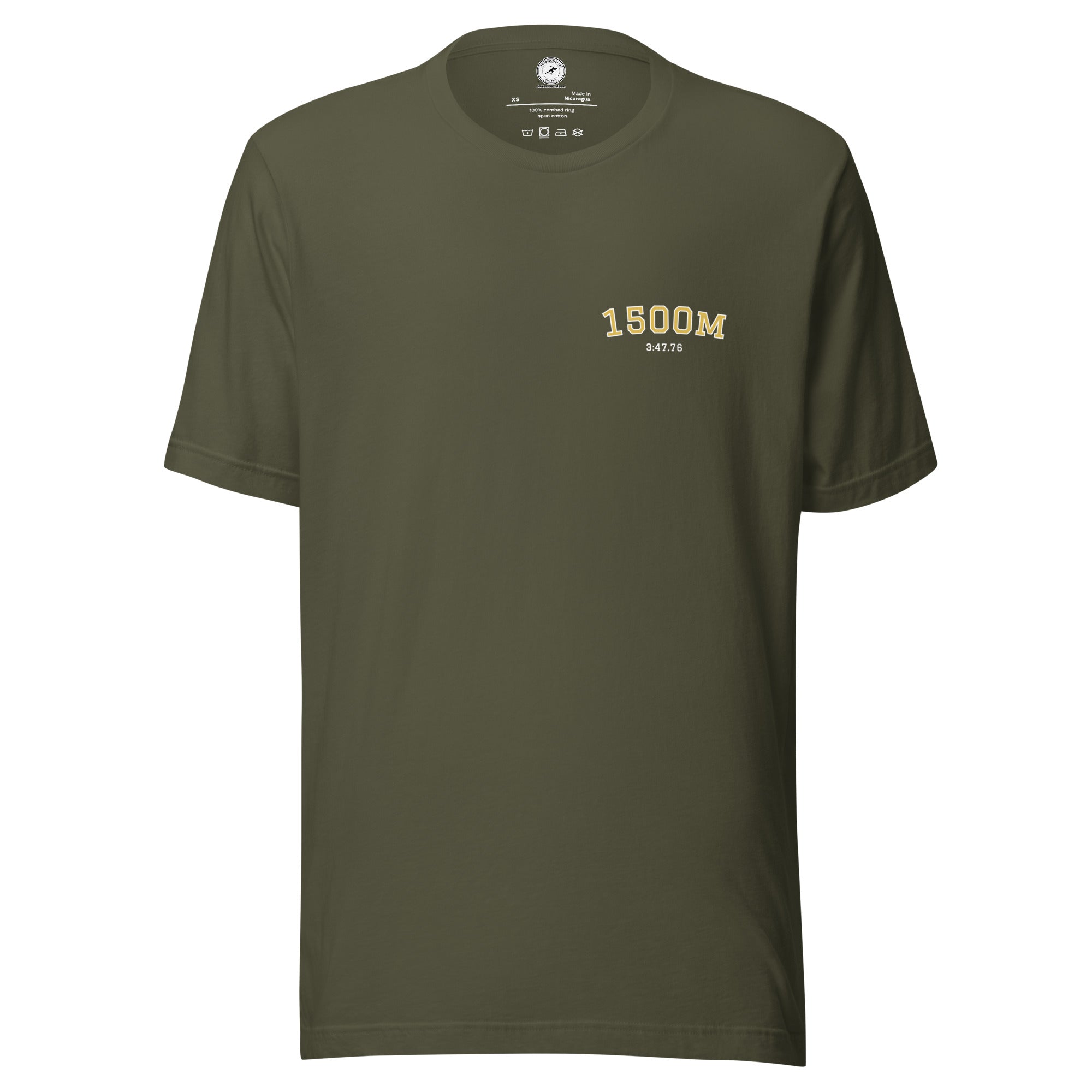 Custom 1500m Personal Best T-shirt 