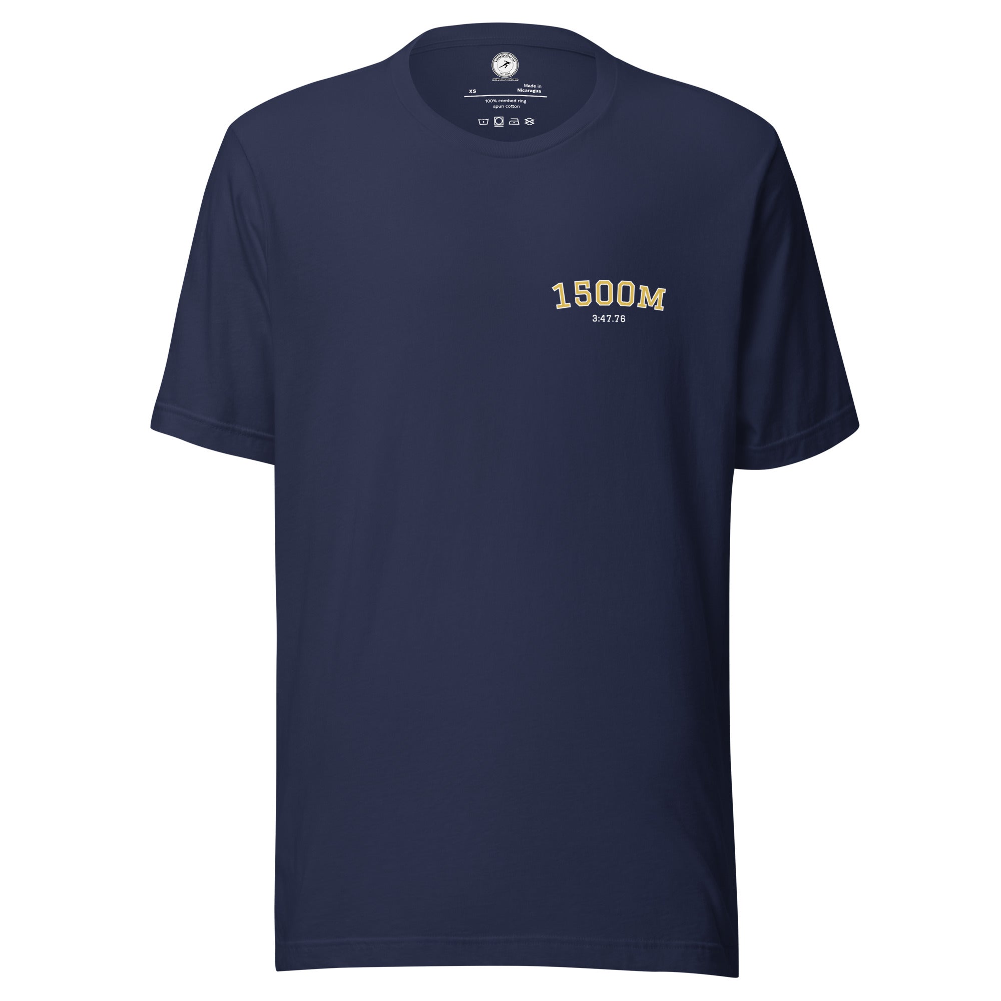 Custom 1500m Personal Best T-shirt 